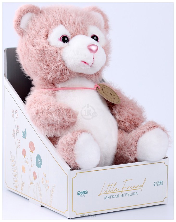 Фотографии Milo Toys Little Friend Медведь 9905640 (розовый)