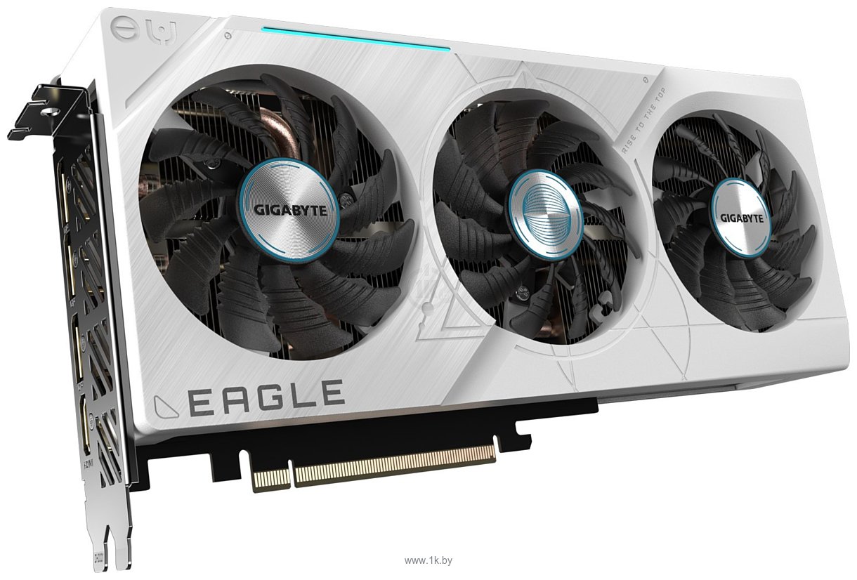 Фотографии Gigabyte GeForce RTX 4070 Super Eagle OC Ice 12G (GV-N407SEAGLEOC ICE-12GD)