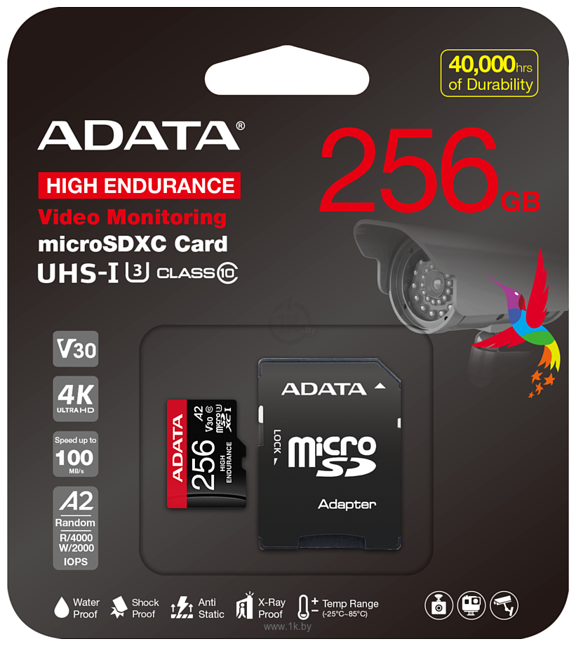 Фотографии ADATA High Endurance 256Gb AUSDX256GUI3V30SHA2-RA1