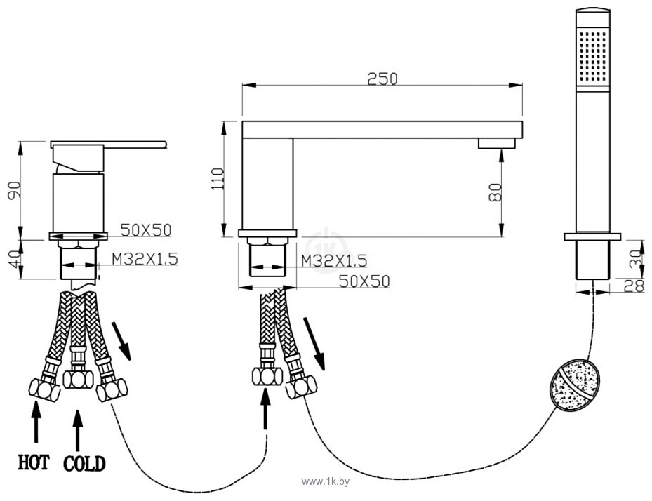 Фотографии Grocenberg GB6008 (черный матовый)