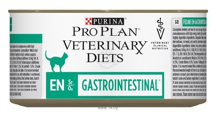 Фотографии Pro Plan Veterinary Diets Feline EN Gastrointestinal canned (0.195 кг) 1 шт.
