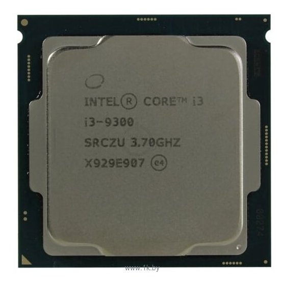 Фотографии Intel Core i3-9300 Coffee Lake (3700MHz, LGA1151 v2, L3 8192Kb)