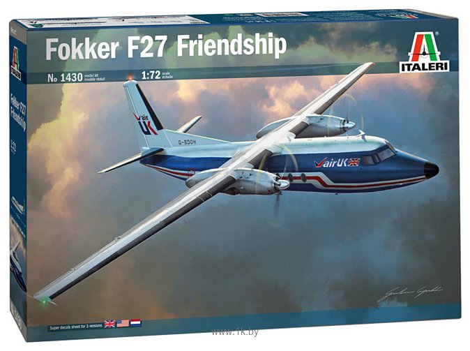 Фотографии Italeri 1430 Fokker F27 Friendship