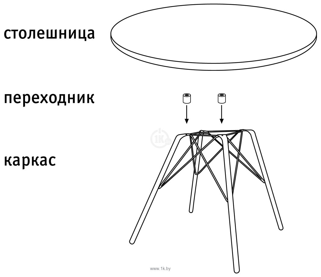 Фотографии Sheffilton SHT-S37/ЛДСП 60 (хром лак/дуб песочный)