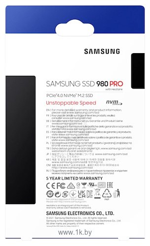 Фотографии Samsung 980 Pro с радиатором 2TB MZ-V8P2T0CW