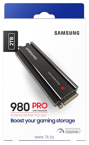 Фотографии Samsung 980 Pro с радиатором 2TB MZ-V8P2T0CW