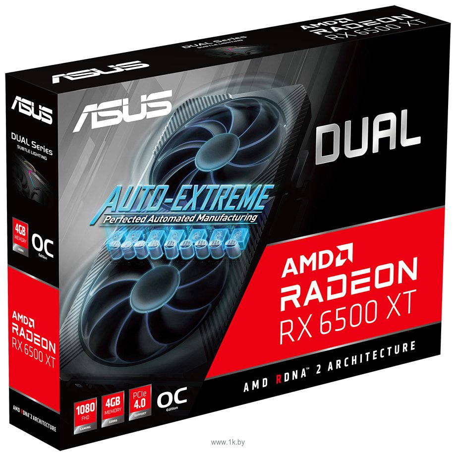 Фотографии ASUS Dual Radeon RX 6500 XT OC Edition (DUAL-RX6500XT-O4G)