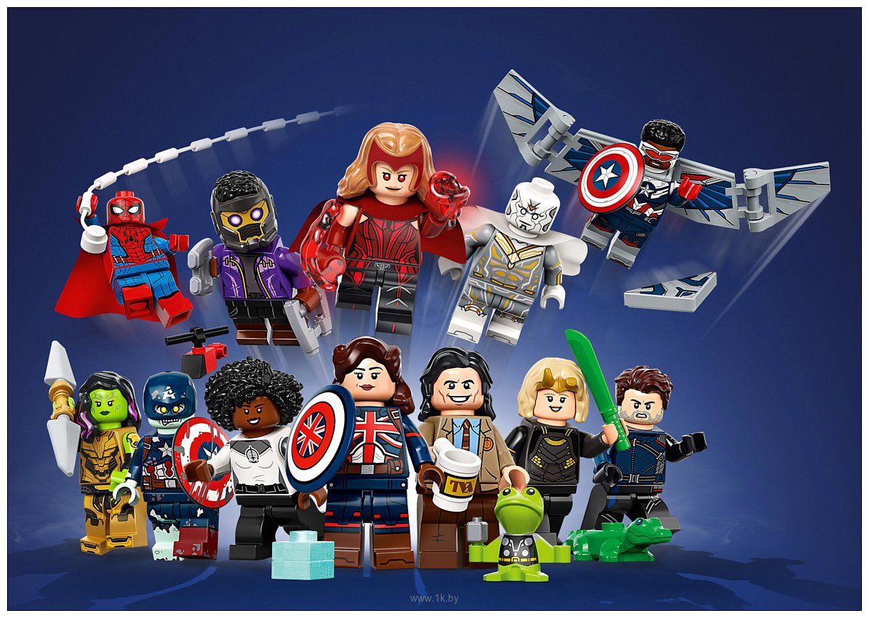 Фотографии LEGO Minifigures 71031 Студия Marvel