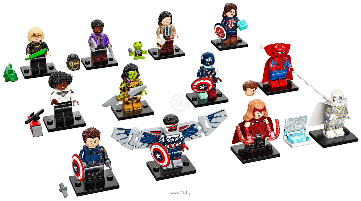 Фотографии LEGO Minifigures 71031 Студия Marvel