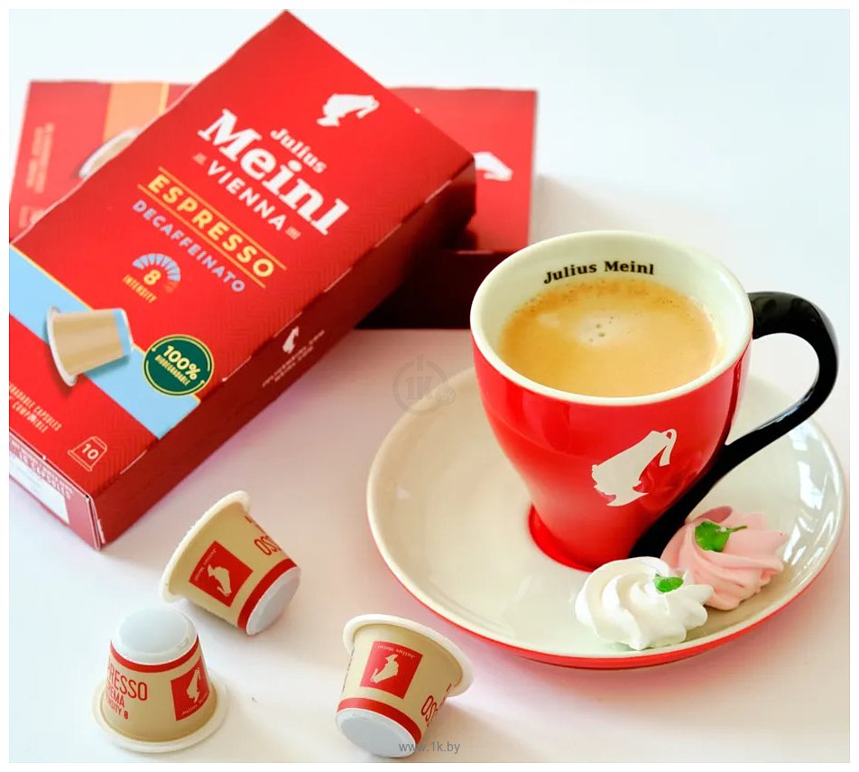 Фотографии Julius Meinl Espresso Decaffeinato Biodegradable Inspresso 10 шт