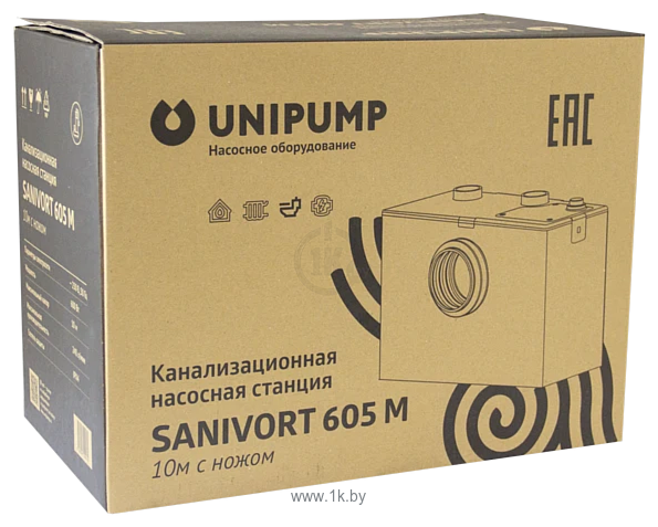 Фотографии UNIPUMP SANIVORT 605 M 10м с ножом