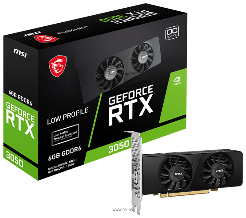 Фотографии MSI GeForce RTX 3050 LP 6G OC