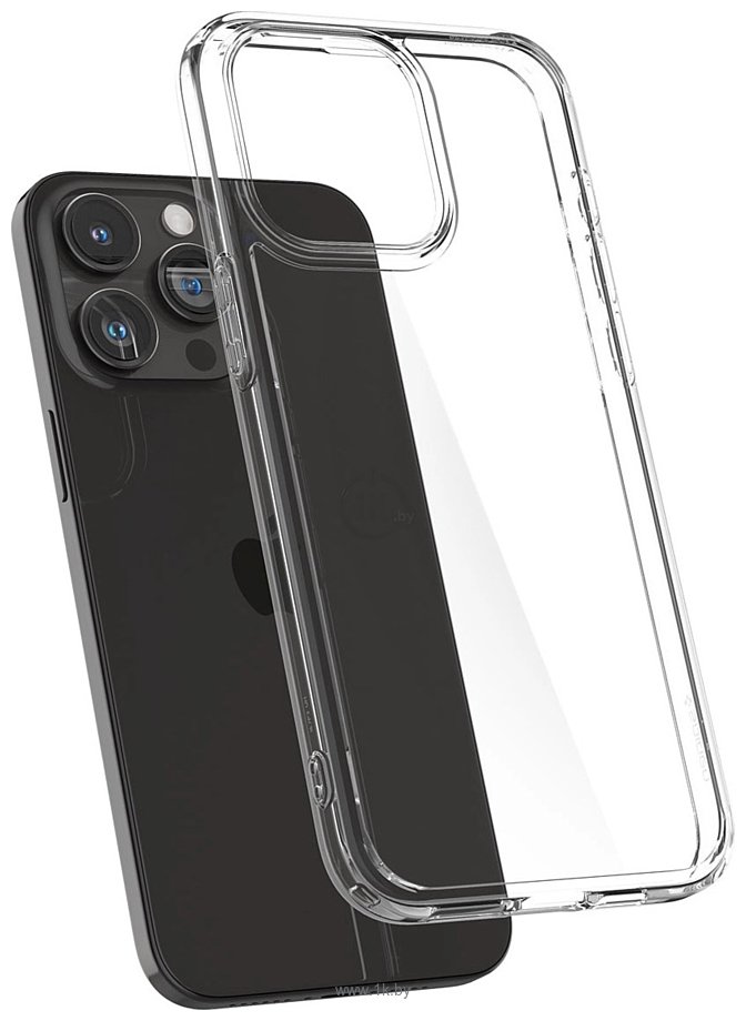 Фотографии Spigen Ultra Hybrid для iPhone 15 Pro ACS06707 (прозрачный)