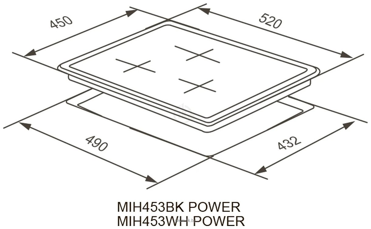 Фотографии Meferi MIH453BK Power