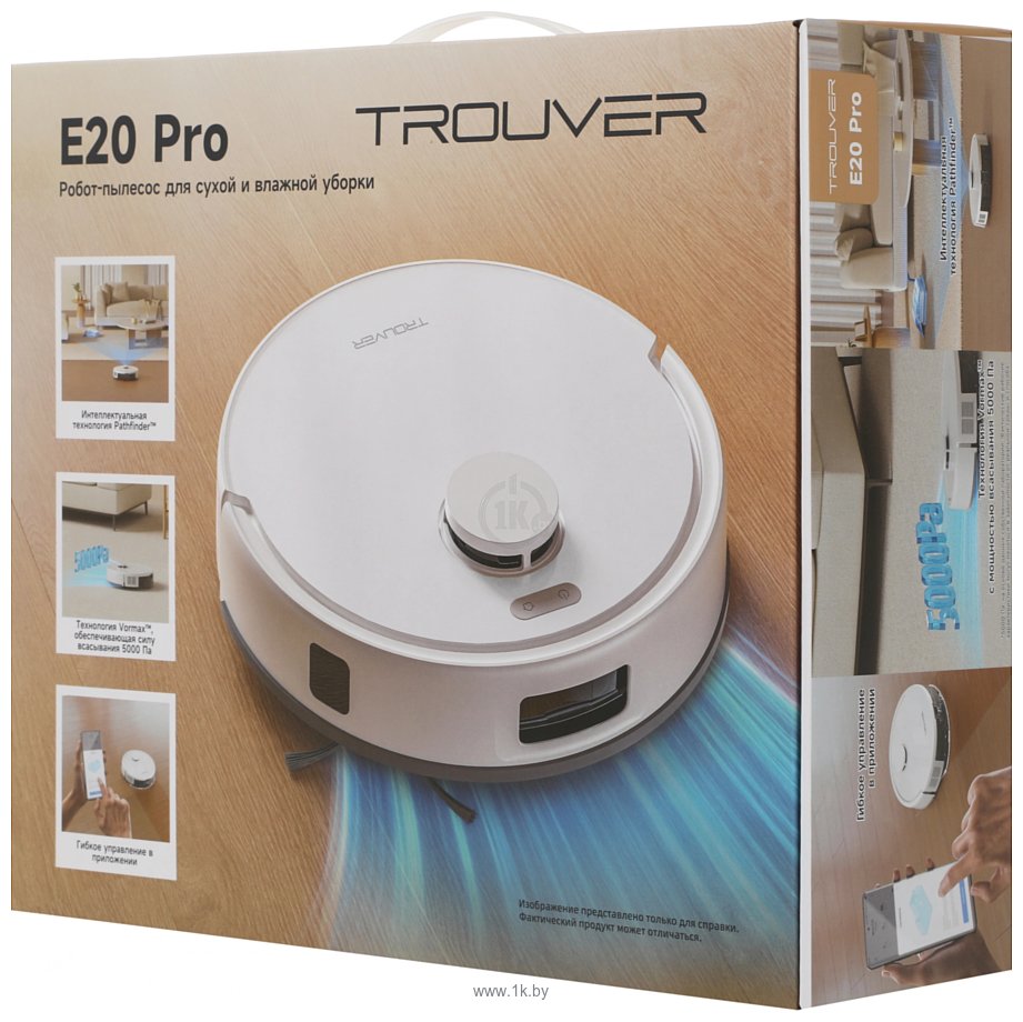 Фотографии Dreame Trouver Robot Vacuum E20 Pro