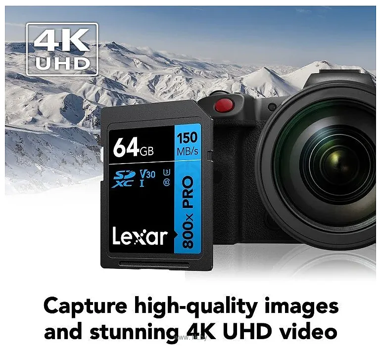 Фотографии Lexar High-Performance 800x Pro SDXC LSD0800P064G-BNNNG 64GB Фотографии Lexar High-Performance 800x Pro SDXC LSD0800P064G-BNNNG 64GB