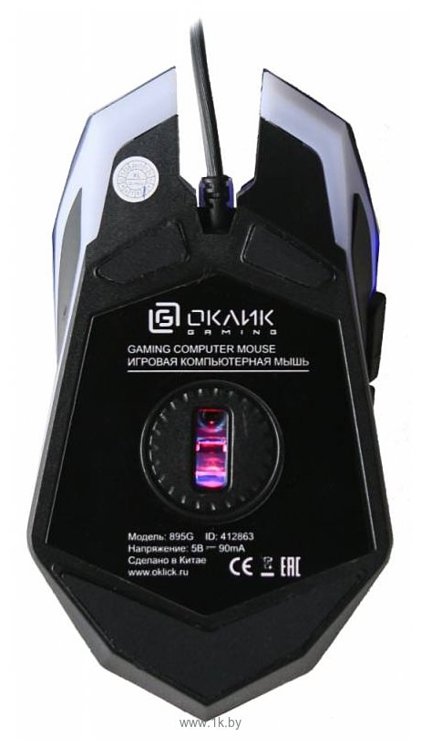 Фотографии Oklick 895G Hellfire black USB