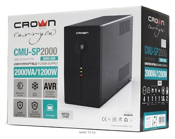 Фотографии CROWN MICRO CMU-SP2000EURO USB