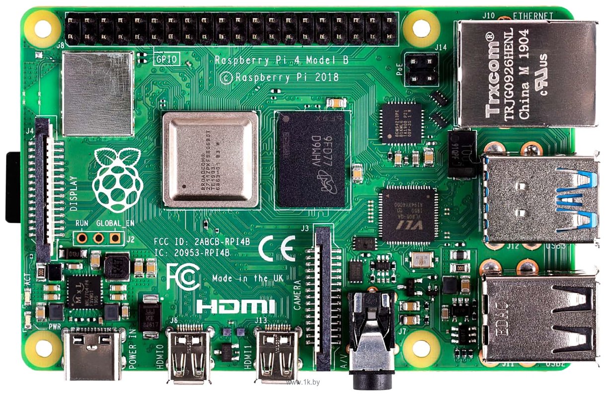 Фотографии Raspberry Pi 4 Model B 8GB