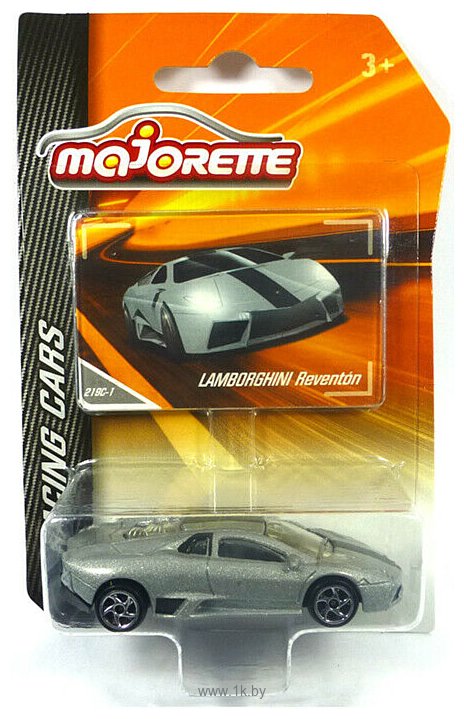 Фотографии Majorette Racing Cars 212084009 Lamborghini Reventon (серебристый)