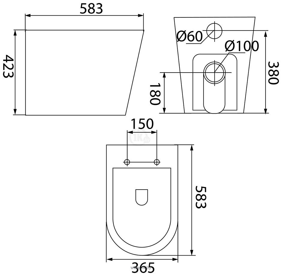 Фотографии IDDIS Calipso Rimless CALRDSEi26