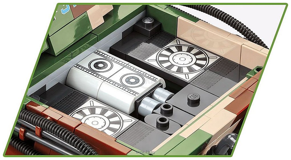 Фотографии Cobi World War II 2540 Panzerkampfwagen VI Ausf. B Konigstiger