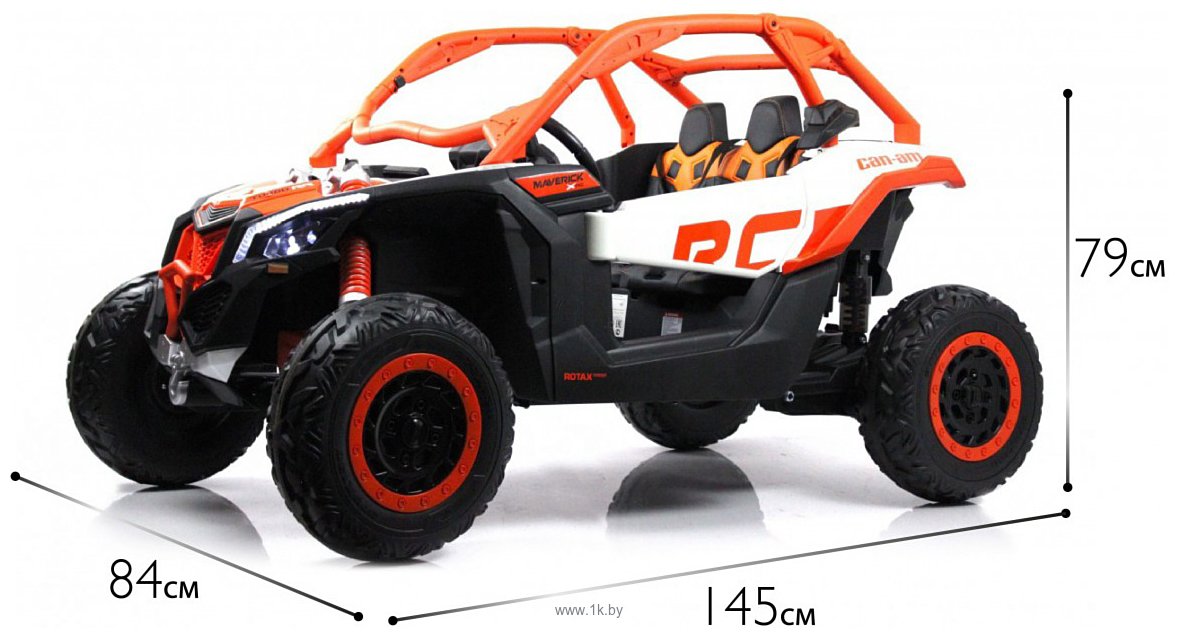 Фотографии RiverToys BRP Can-Am Maverick Y111YY (оранжевый)