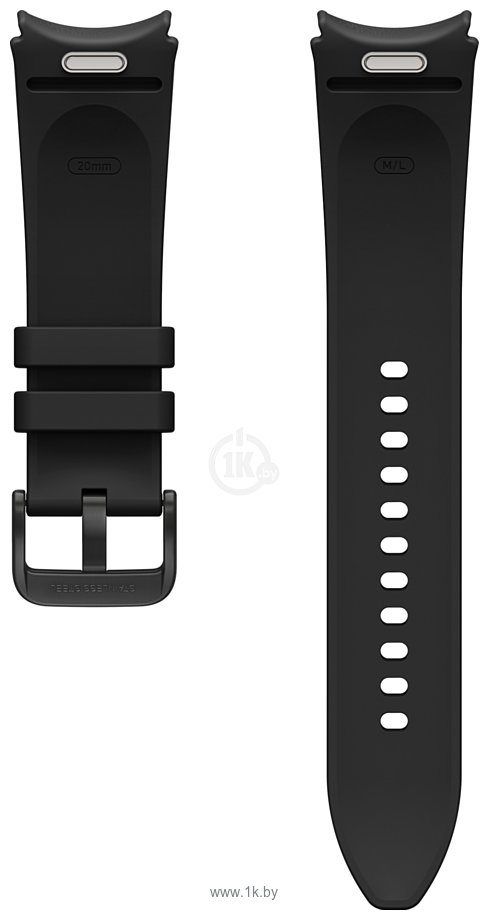 Фотографии Samsung Hybrid Eco-Leather для Samsung Galaxy Watch6 (M/L, черный)