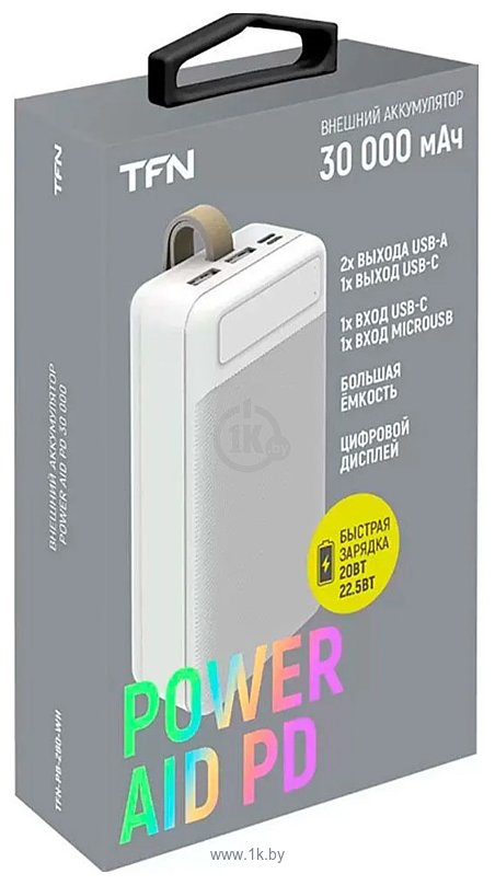 Фотографии TFN PowerAid PD 30 30000mAh TFN-PB-280