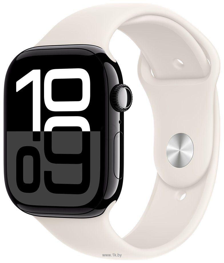 Фотографии Apple Watch Series 10 LTE 46 мм (алюминиевый корпус, спортивный силиконовый ремешок M/L)