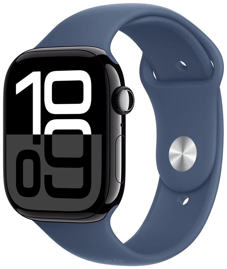 Фотографии Apple Watch Series 10 LTE 46 мм (алюминиевый корпус, спортивный силиконовый ремешок M/L)