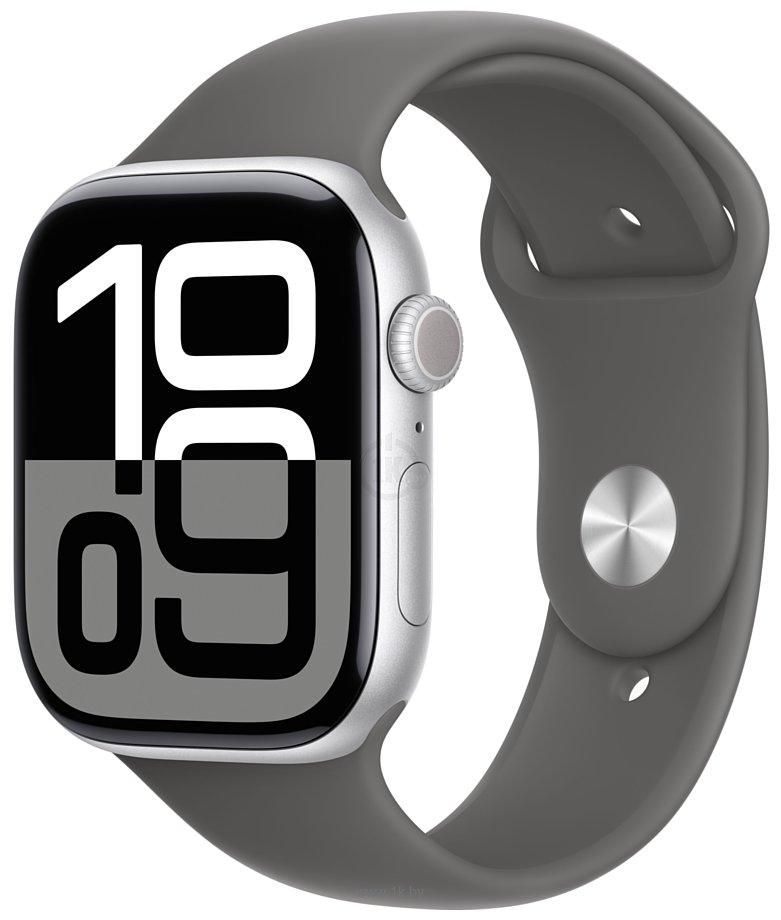 Фотографии Apple Watch Series 10 LTE 46 мм (алюминиевый корпус, спортивный силиконовый ремешок M/L)