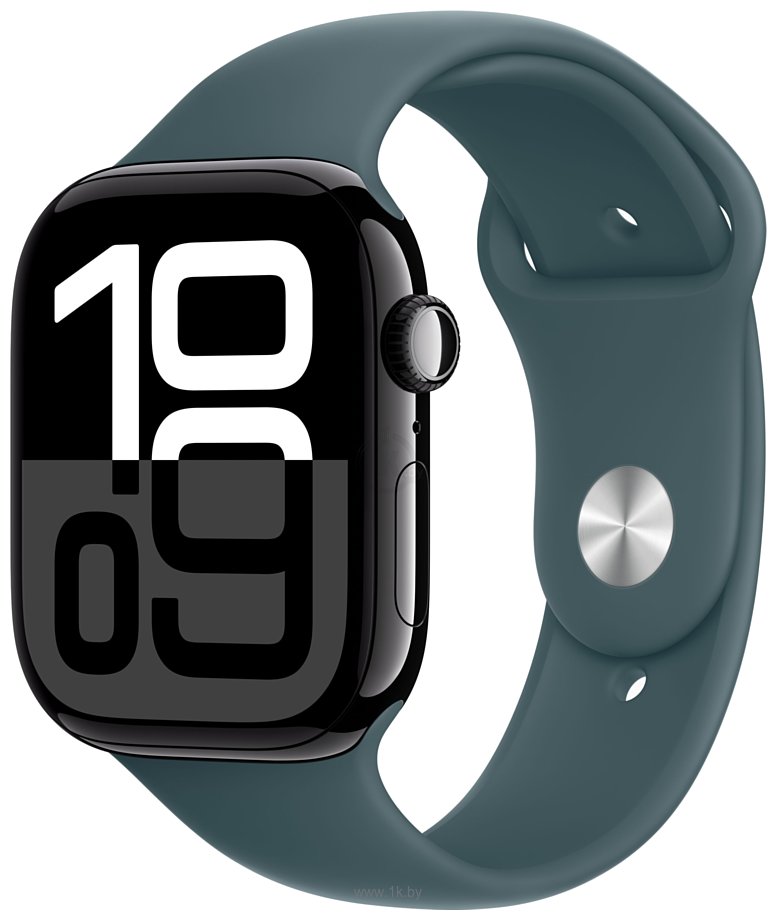 Фотографии Apple Watch Series 10 LTE 46 мм (алюминиевый корпус, спортивный силиконовый ремешок M/L)