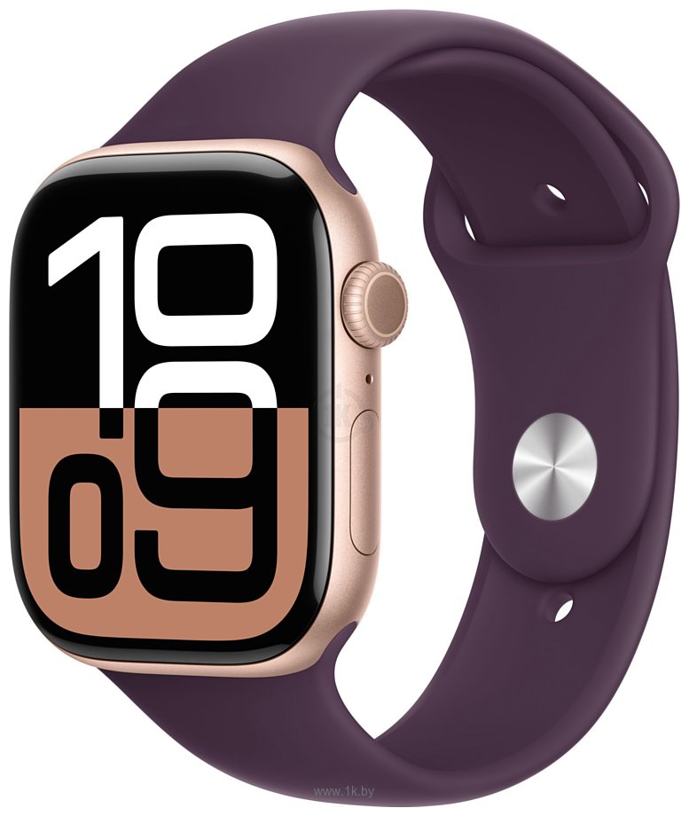 Фотографии Apple Watch Series 10 LTE 46 мм (алюминиевый корпус, спортивный силиконовый ремешок M/L)