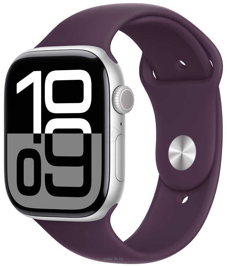 Фотографии Apple Watch Series 10 LTE 46 мм (алюминиевый корпус, спортивный силиконовый ремешок M/L)