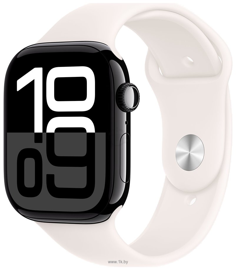 Фотографии Apple Watch Series 10 LTE 46 мм (алюминиевый корпус, спортивный силиконовый ремешок M/L)