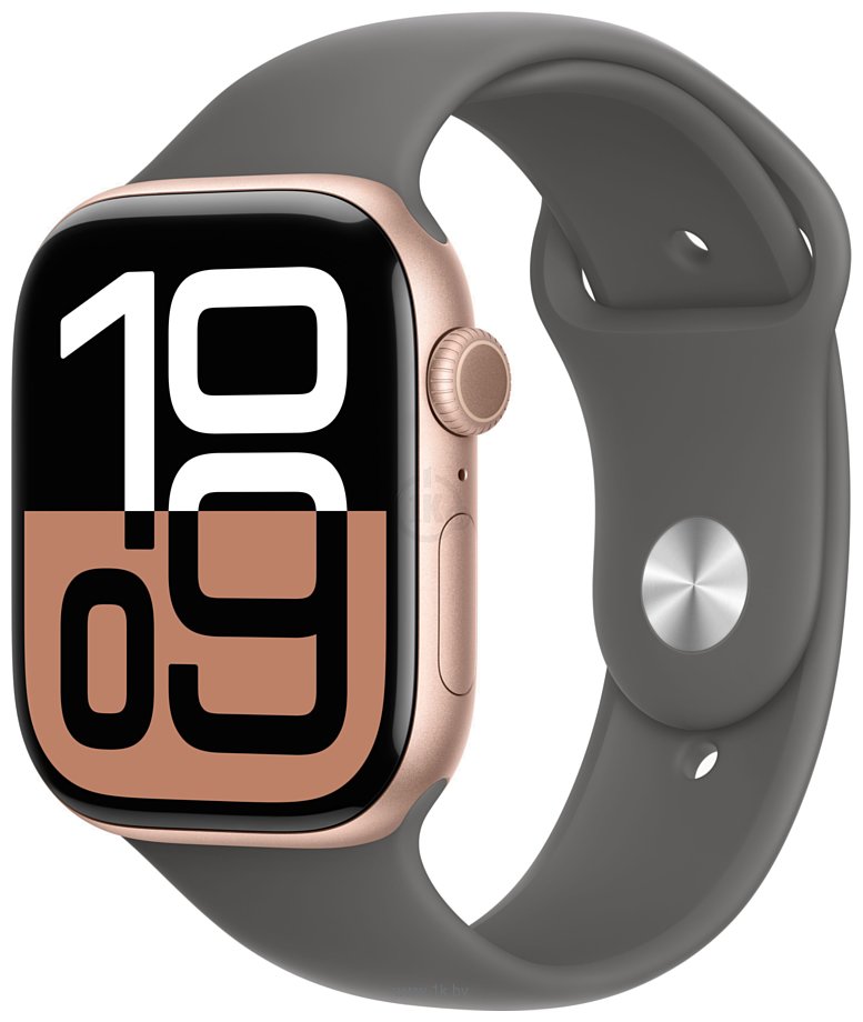 Фотографии Apple Watch Series 10 LTE 46 мм (алюминиевый корпус, спортивный силиконовый ремешок M/L)
