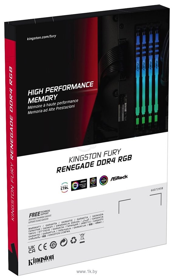 Фотографии Kingston FURY Renegade RGB KF432C16RB1A/16