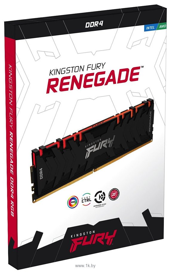 Фотографии Kingston FURY Renegade RGB KF432C16RB1A/16