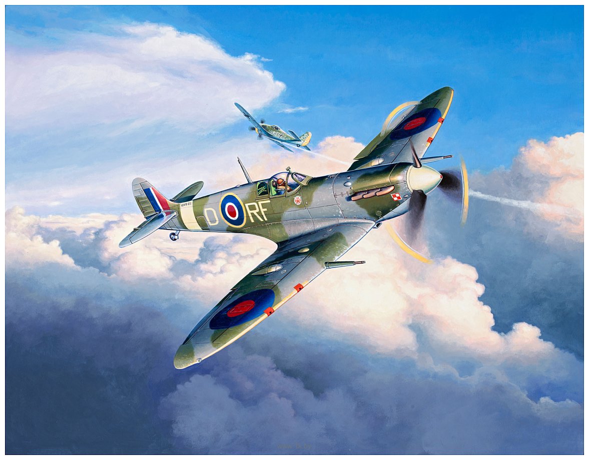 Фотографии Revell 03897 Британский истребитель Spitfire Mk Vb
