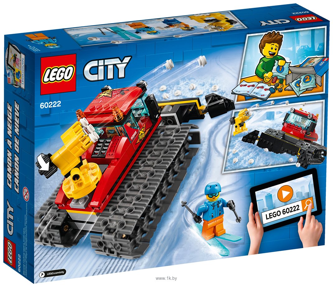 Фотографии LEGO City 60222 Снегоуборочная машина