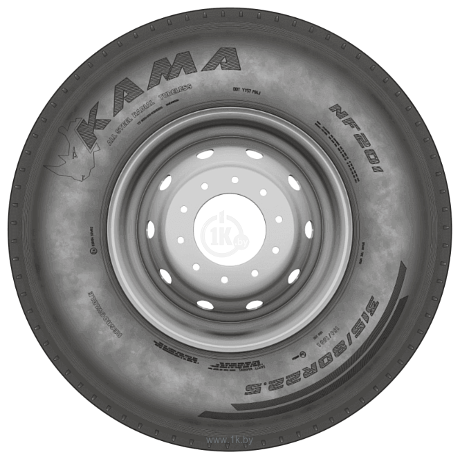 Фотографии Нижнекамскшина Кама NF 201 275/70 R22.5 148/145M