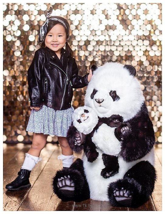 Фотографии Hansa Сreation Панда с детенышем 6802 (80 см)