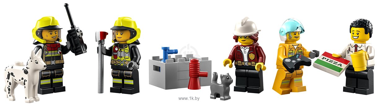 Фотографии LEGO City 60320 Пожарная часть