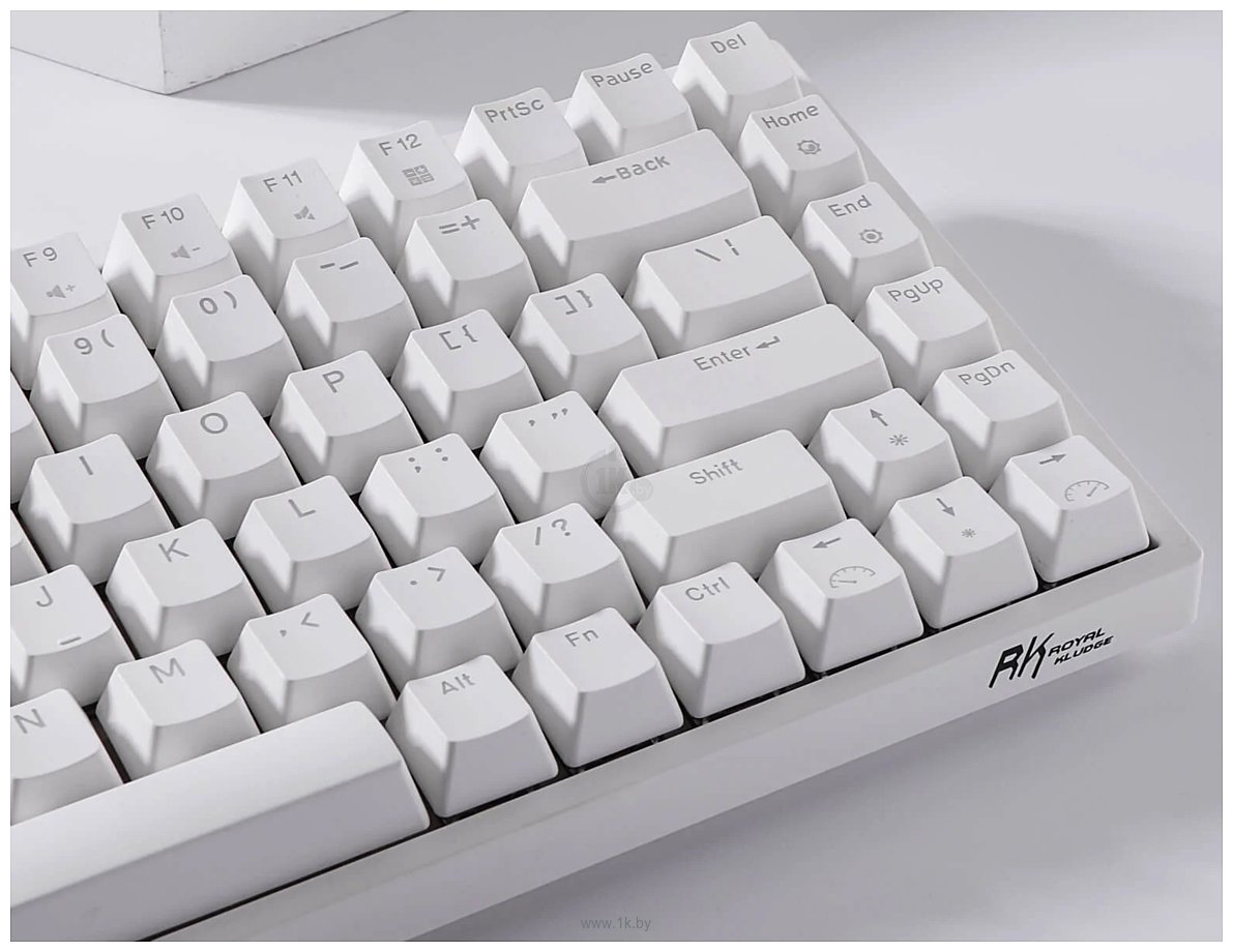 Фотографии Royal Kludge RK84 RGB white, RK Red