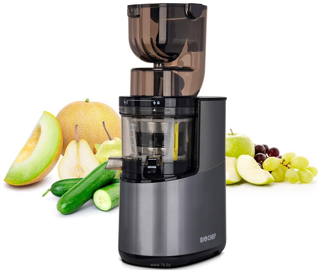 Фотографии BioChef Atlas Pro Whole Slow Juicer DCWA400 (серебристый)