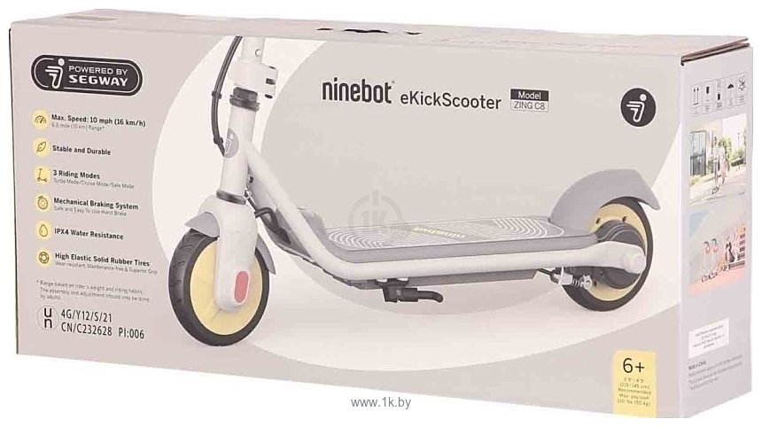 Фотографии Ninebot eKickScooter Zing C8