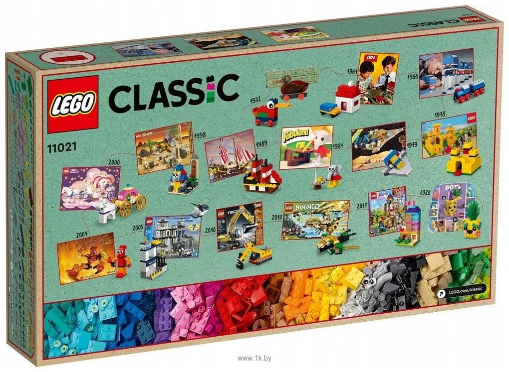 Фотографии LEGO Classic 11021 90 лет игры