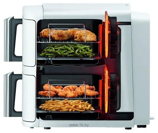 Фотографии Ninja Double Stack XL 2-Drawer Air Fryer 9.5L Wit SL400EUWH