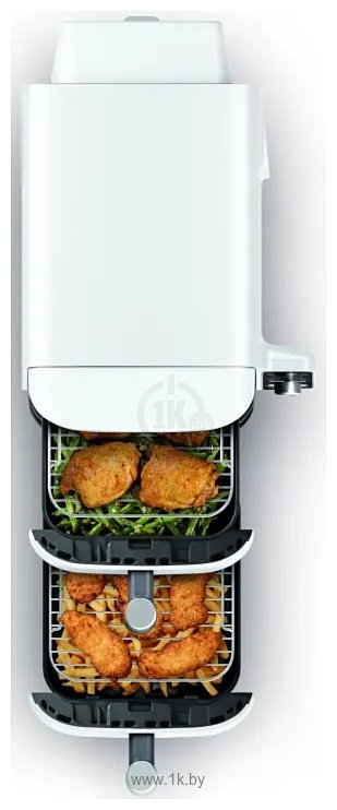 Фотографии Ninja Double Stack XL 2-Drawer Air Fryer 9.5L Wit SL400EUWH